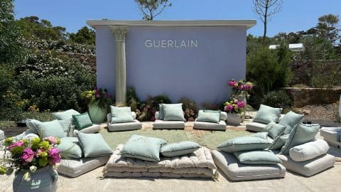 Photocall de Guerlain à Athènes